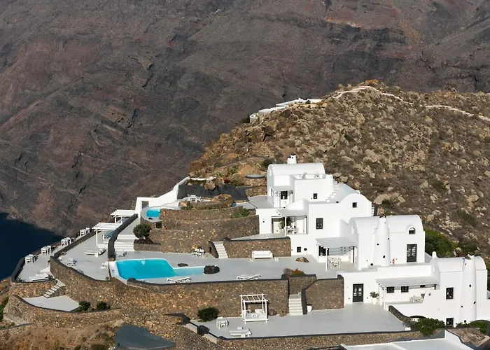 Aenaon Lägenhetshotell Imerovigli (Santorini)